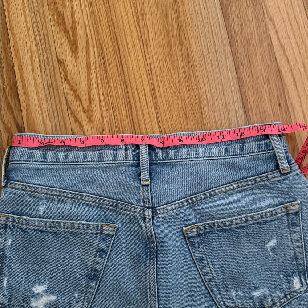 Agolde Parker denim shorts Size 24 - Picture 9 of 11